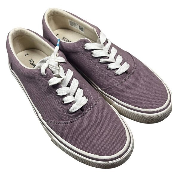 Toms Shoes - TOMS‎ Women's Canvas Purple Casual Sneakers Size 8